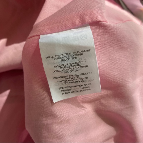 J.Crew Factory Poplin Mini Sundress Size XS - Picture 8 of 8